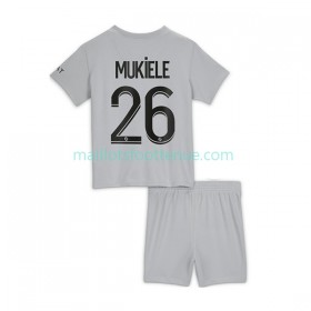 Maillot/Tenue Paris Saint Germain PSG Mukiele 26 Enfant Exterieur 2022/2023